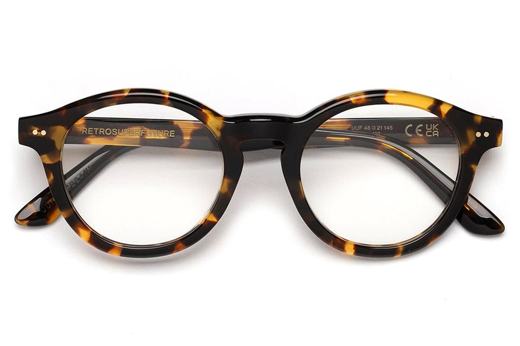 Retro Super Future® - Numero 129 Eyeglasses Burnt Havana