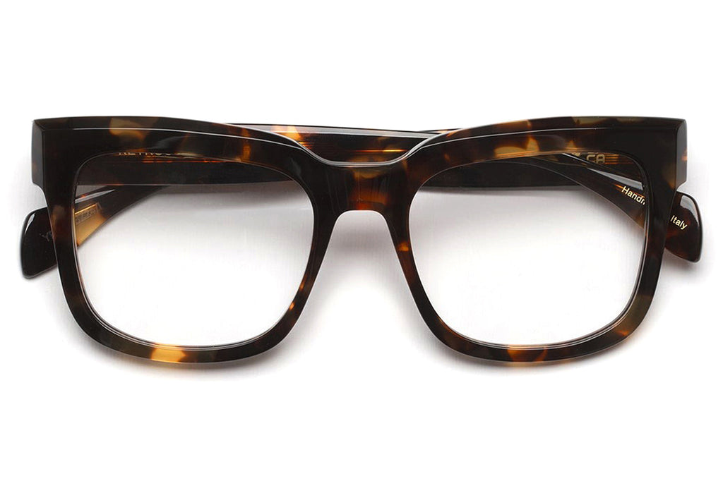 Retro Super Future® - Numero 136 Eyeglasses Burnt Havana