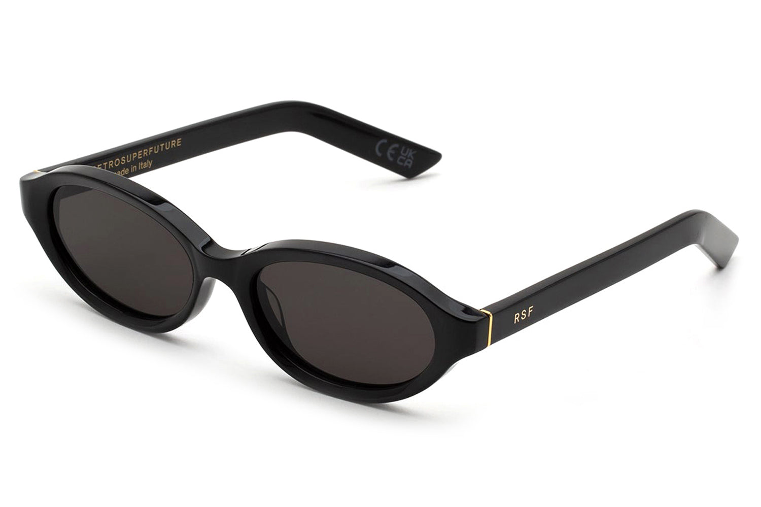 サングラス RETRO SUPER FUTURE FW25 'Parola' sunglasses (PAROLA BLACK) Retro Super Future® - Parola Sunglasses | Specs Collective