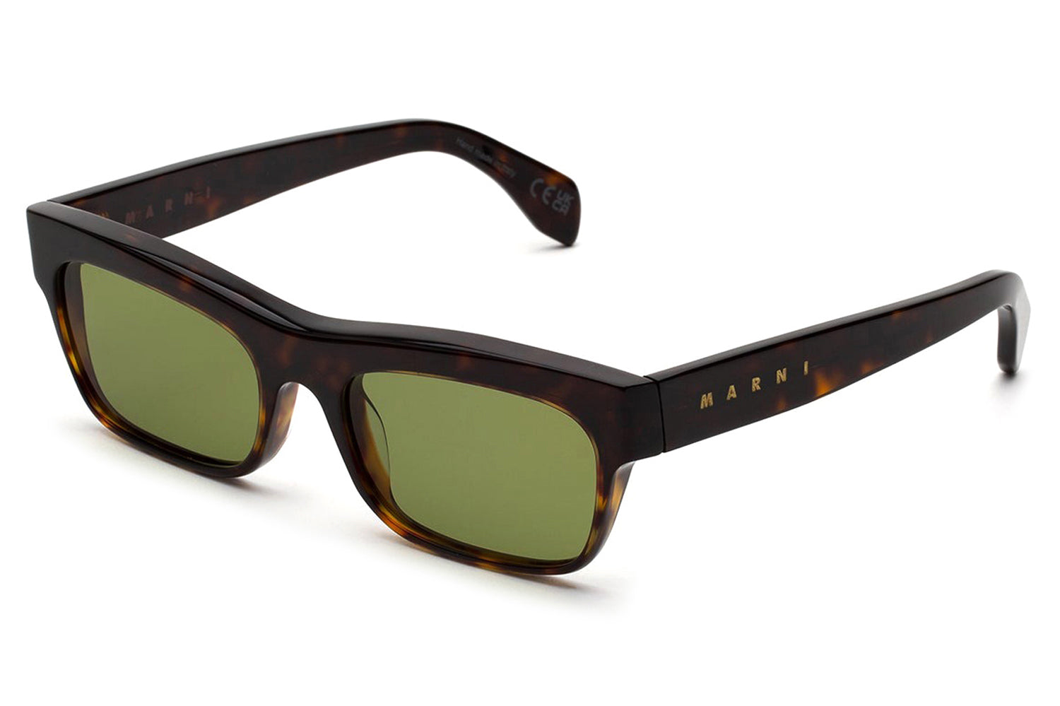 Marni MA179 23 Matte Brown Stripe Sunglasses FRAME ONLY Italy 48-15-120 Marni® - Angdoa Sunglasses | Specs Collective main image 2