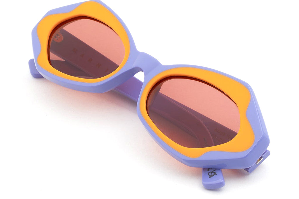 Marni® - Unlahand Sunglasses Lilac/Orange