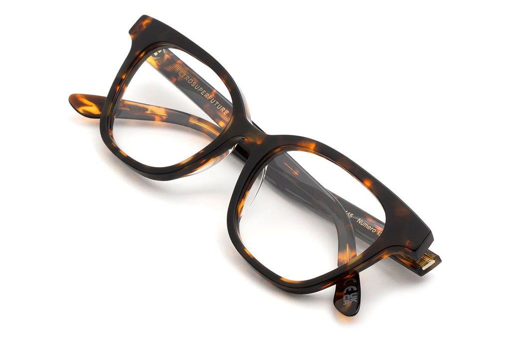 Retro Super Future® - Numero 131 Eyeglasses Burnt Havana