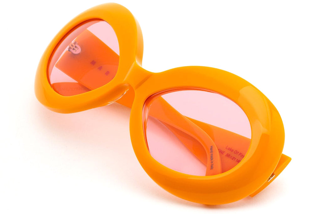 Marni® - Lake of Fire Sunglasses Orange