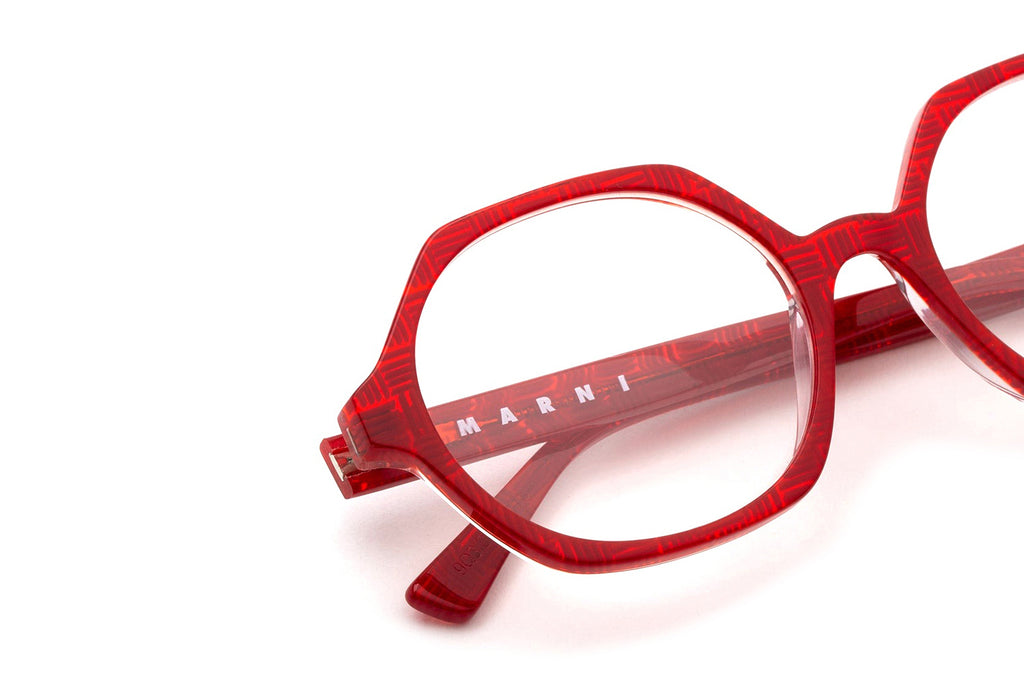 Marni® - Nabaro Eyeglasses Red Comb