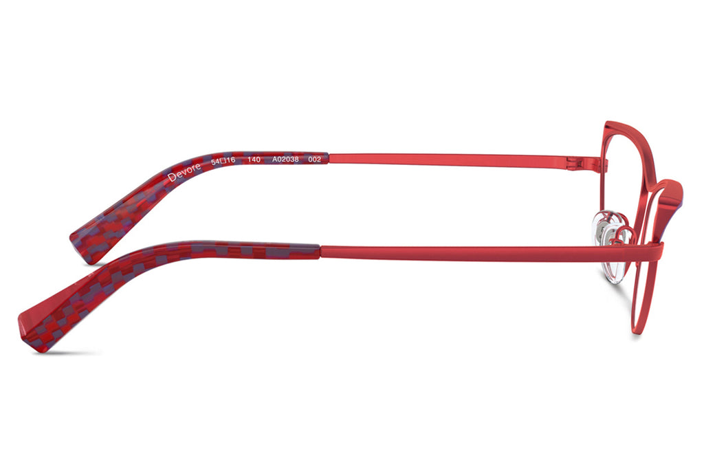 Alain Mikli - Devore (A02038) Eyeglasses Matte Purple/Red