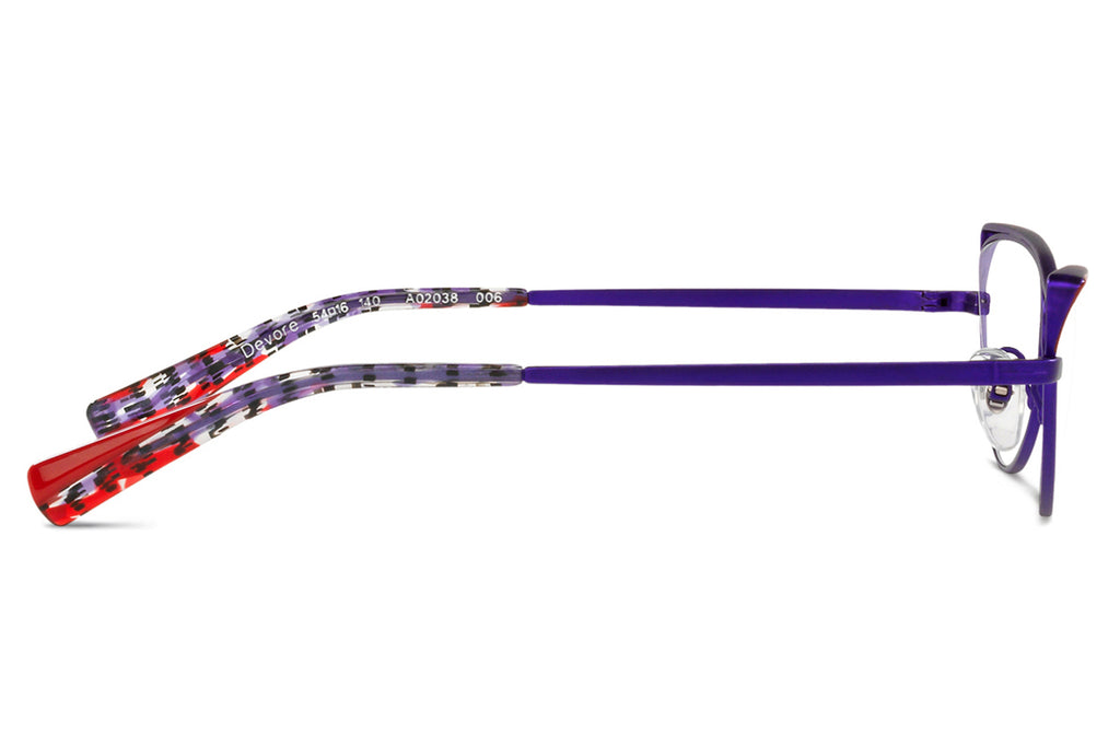 Alain Mikli - Devore (A02038) Eyeglasses Violet/Blue Purple Fishnet