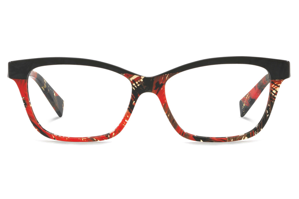 Alain Mikli - A03037 Eyeglasses Noir Mikli/Palmier Rouge