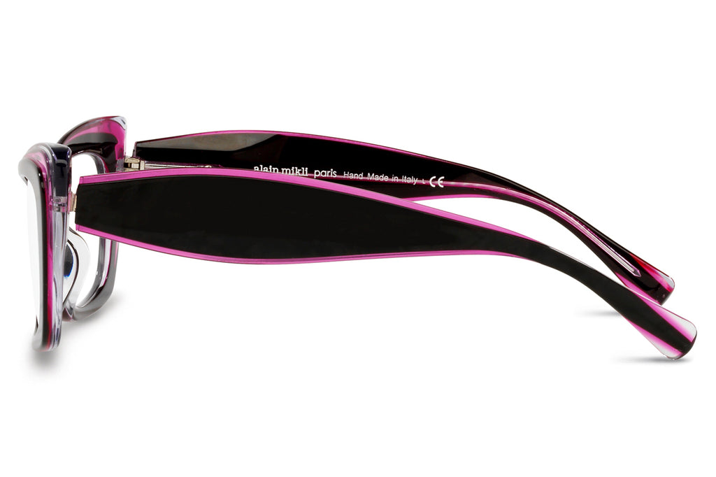 Alain Mikli - Sarette (A03119) Eyeglasses Noir Mikli/Neon Pink/Crystal