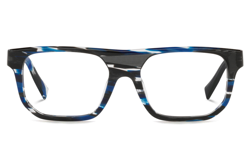 Alain Mikli - Keyser (A03135) Eyeglasses Havana Blue/Black