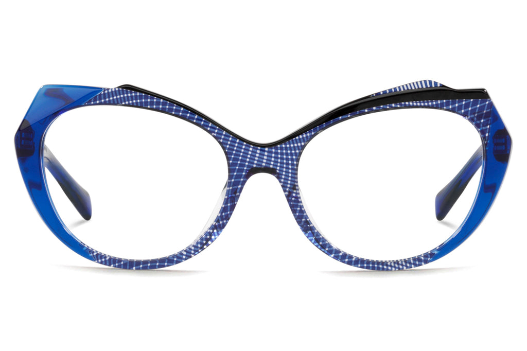 Alain Mikli - Ancelina (A03136) Eyeglasses Crystal Blue/Blue/Noir Mikli