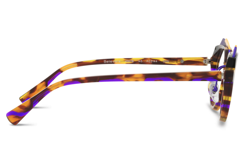 Alain Mikli - Bellevista (A03144) Eyeglasses Dune Yellow Violet/Violet Grey