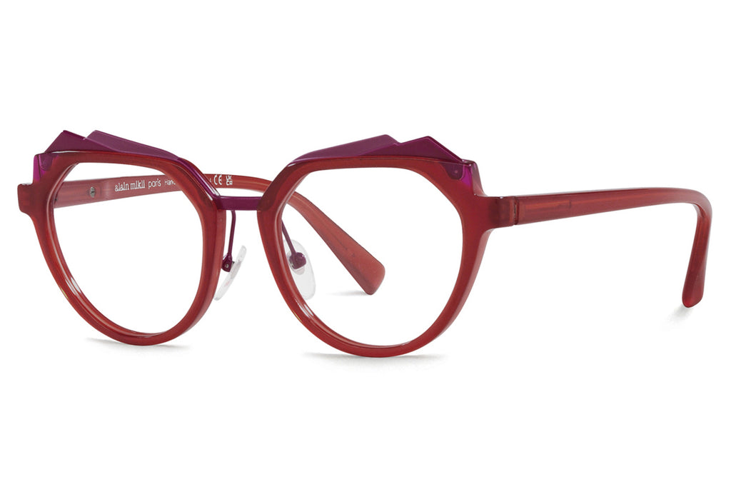 Alain Mikli - Bellevista (A03144) Eyeglasses Burgundy/Fuxia/Purple