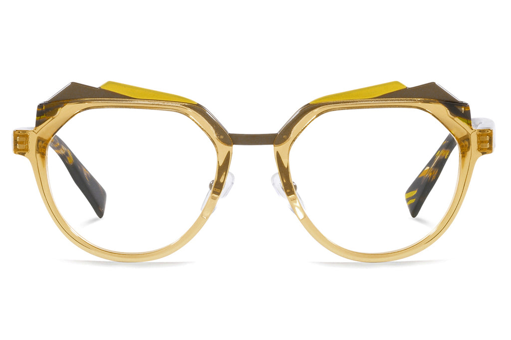 Alain Mikli - Bellevista (A03144) Eyeglasses Savane Yellow/Brown/Mustard