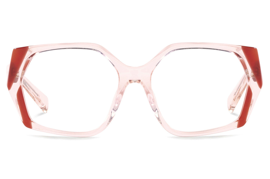 Alain Mikli - A03159 Eyeglasses Transparent Pink/Burgundy