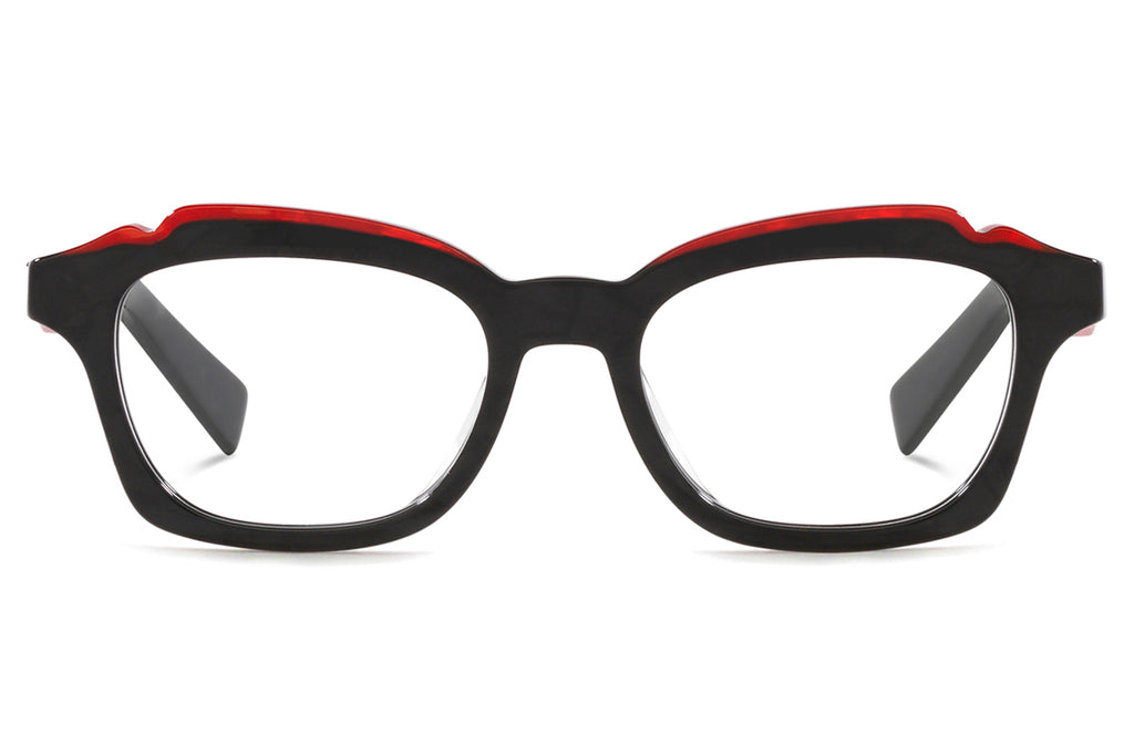 Alain Mikli - A03166 Eyeglasses Noir Mikli/Rouge Mikli