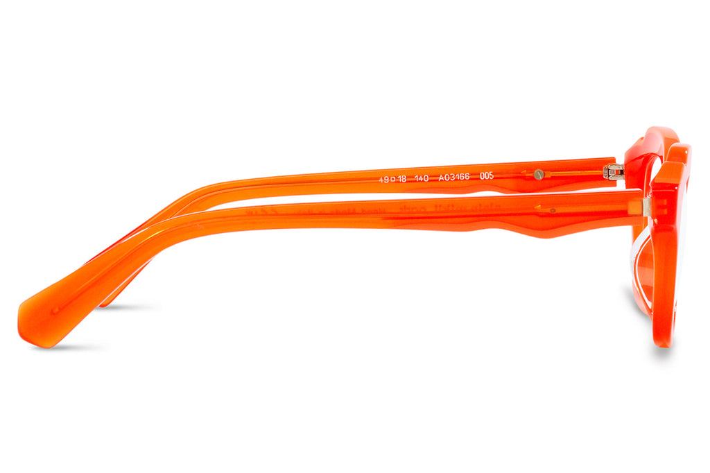 Alain Mikli - A03166 Eyeglasses Opal Orange/Orange