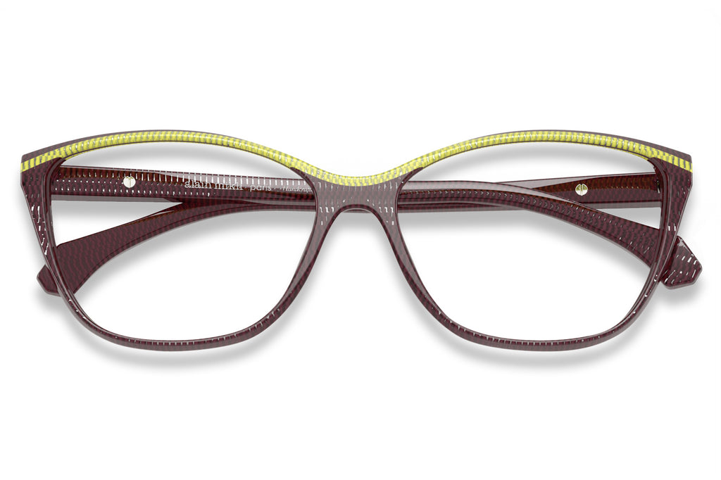 Alain Mikli - A03502M Eyeglasses Point Bourdeaux/Point Lime