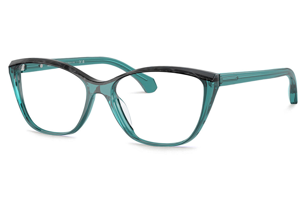 Alain Mikli - A03502 Eyeglasses Transparent Teal/Noir Nacre