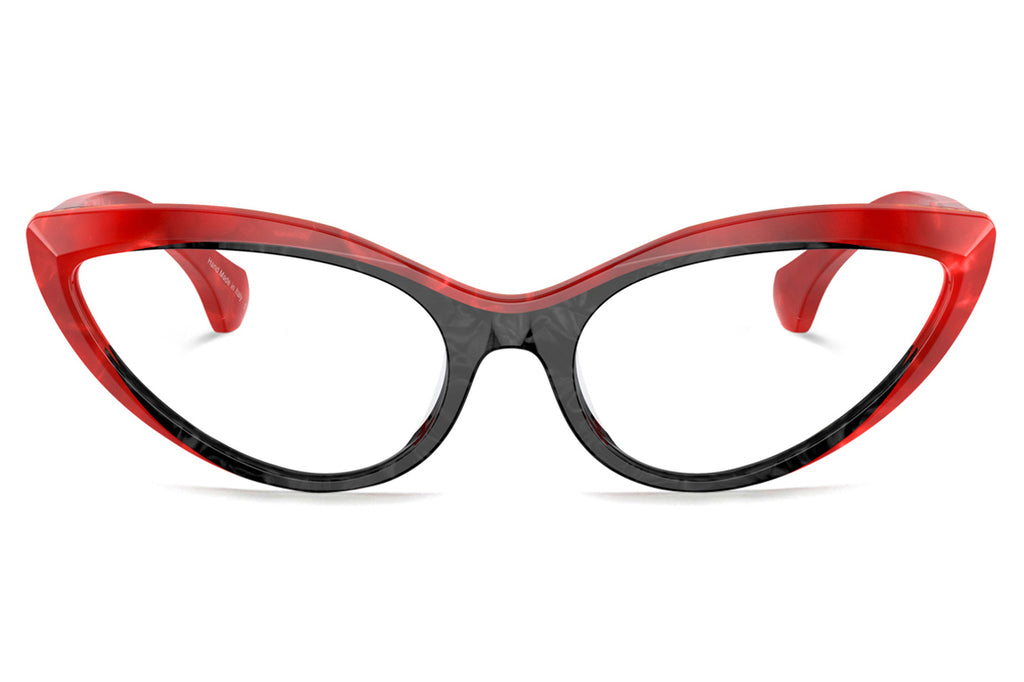 Alain Mikli - A03503 Eyeglasses Noir Nacre/Rouge Nacre