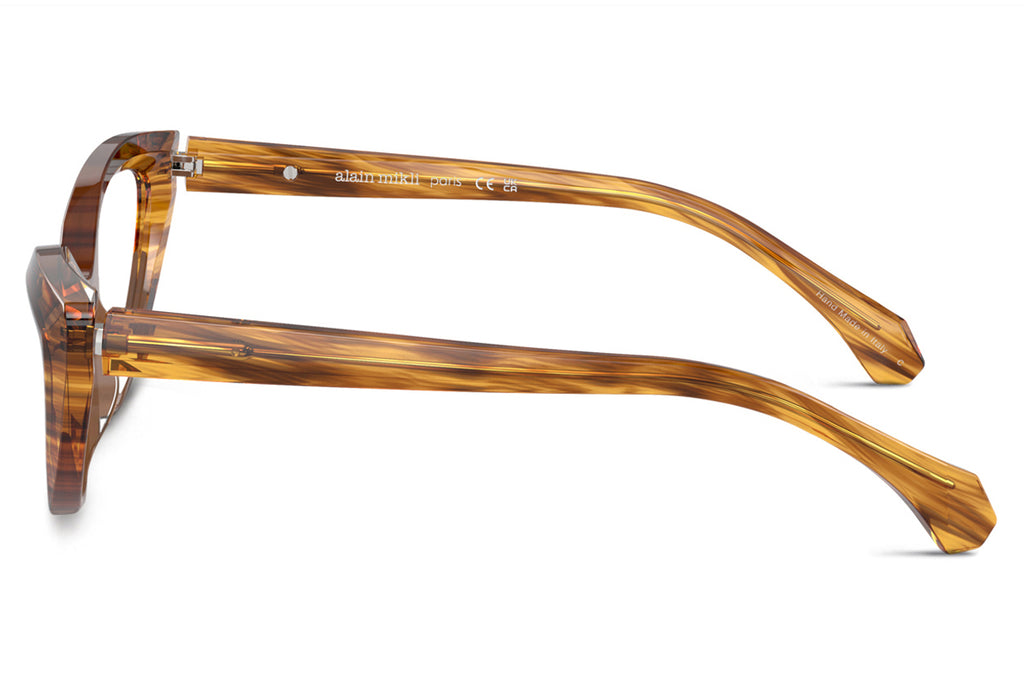 Alain Mikli - A03503 Eyeglasses Opal Brown/Striped Havana