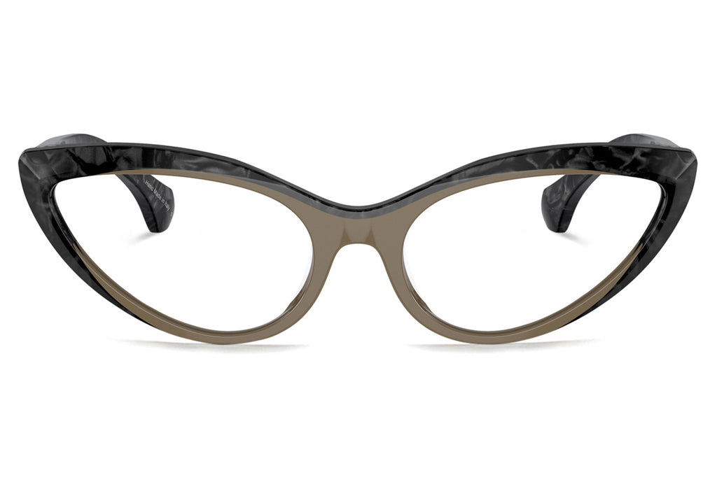 Alain Mikli - A03503 Eyeglasses Khaki Green/Noir Nacre