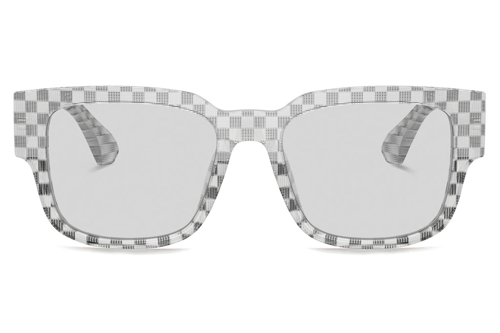 Alain Mikli - A03504 Eyeglasses New Damier Black White