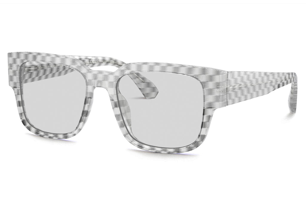 Alain Mikli - A03504 Eyeglasses New Damier Black White