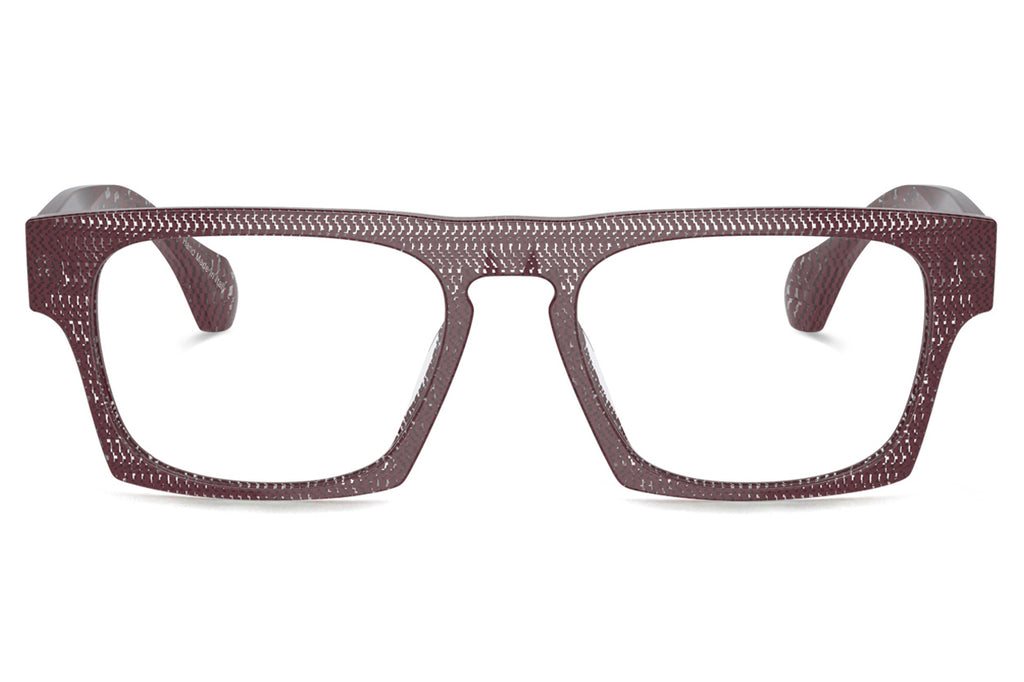 Alain Mikli - A03508 Eyeglasses New Pointille Bourdeaux