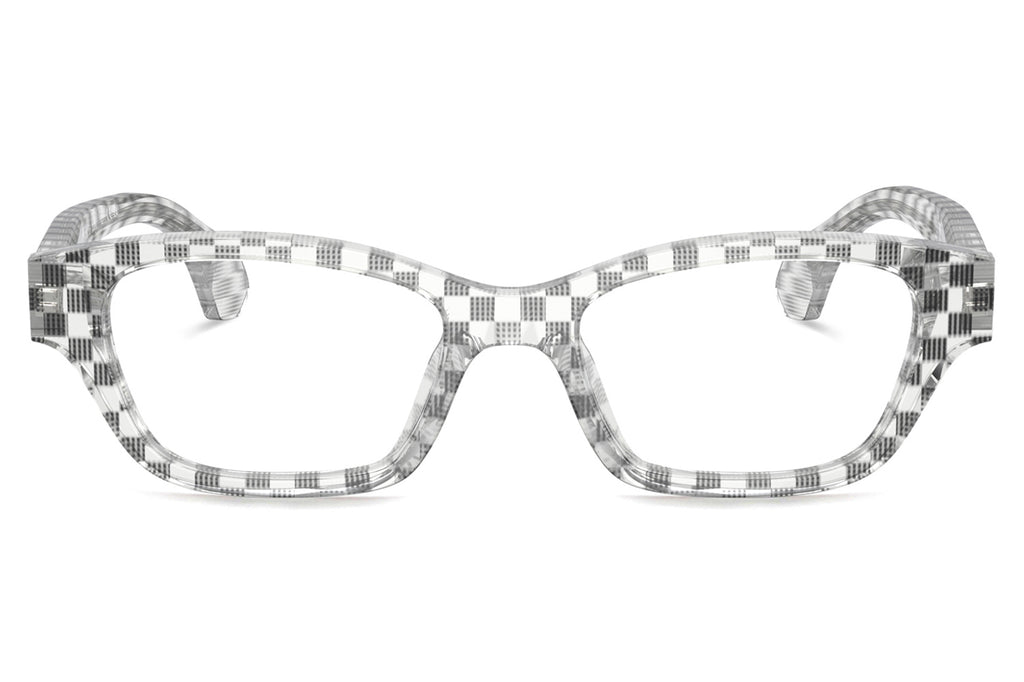 Alain Mikli - A03516 Eyeglasses New Damier Black Transparent
