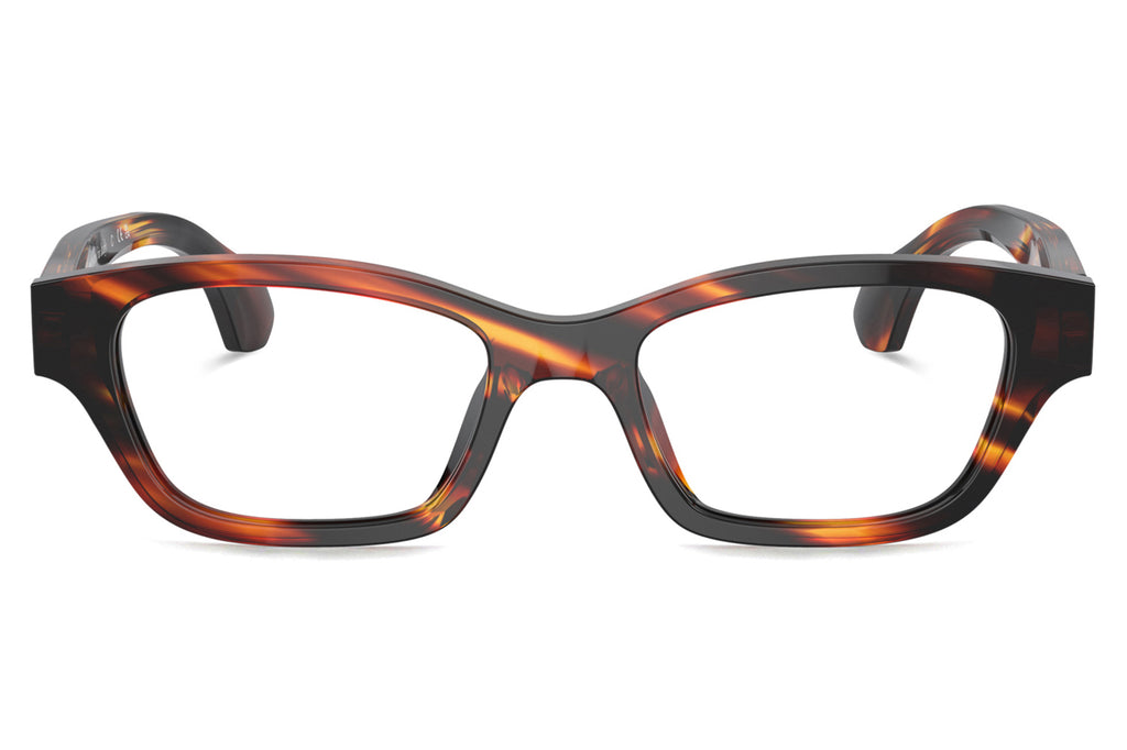 Alain Mikli - A03516 Eyeglasses Striped Havana Brown Yellow