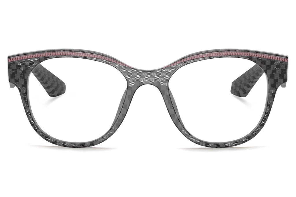 Alain Mikli - A03520 Eyeglasses Damier Black Grey/Pointillee Pink