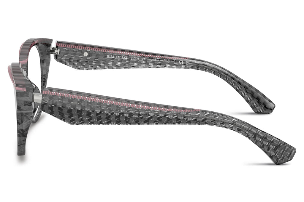 Alain Mikli - A03520 Eyeglasses Damier Black Grey/Pointillee Pink