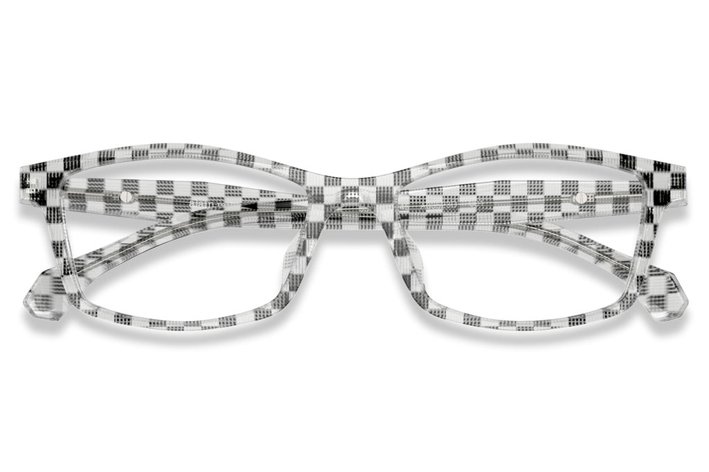 Alain Mikli - A03523D Eyeglasses New Damier Black White