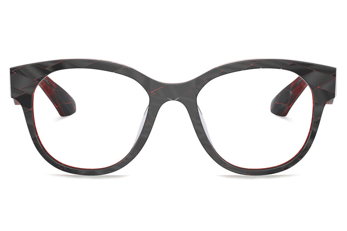 alain mikli A03526 Black Rhombus Rouge Nacre