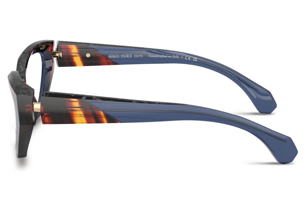 Alain Mikli - A03531 Eyeglasses Havana/Blue/Noir Nacre