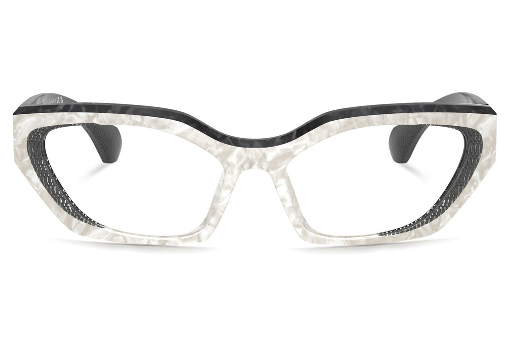 Alain Mikli - A03531 Eyeglasses White Nacre/Pointillee Grey/Noir Nacre