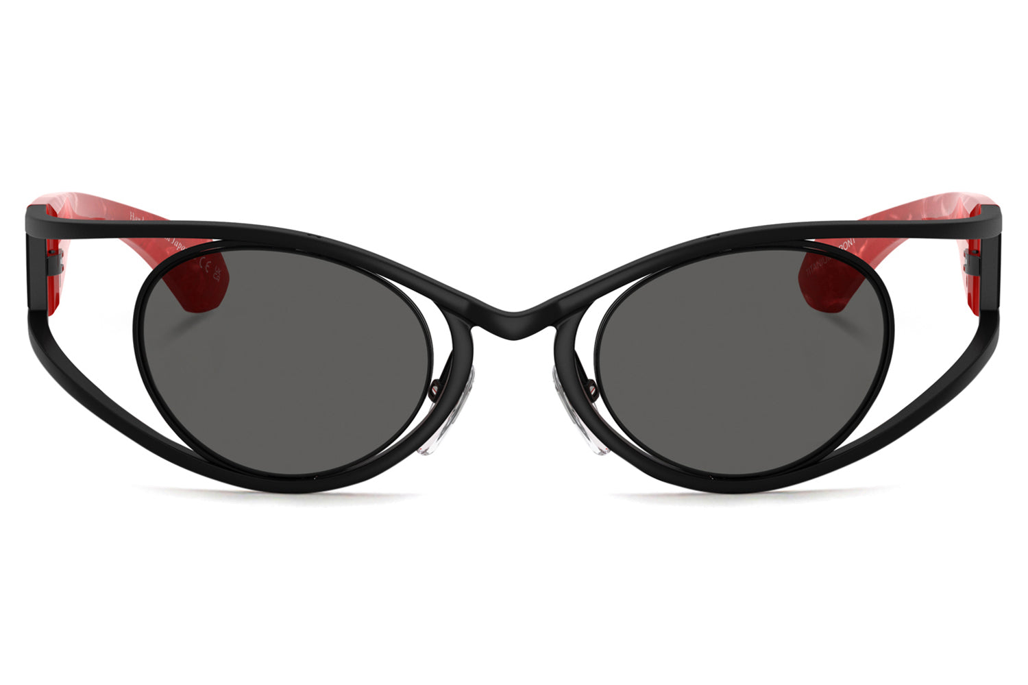 MIKLI SUNGLASSES BLACK ROSE GRADIENT Designer France Msrp $498 + 01_79778cf3-1c7f-4911-b5f6-  main image 3