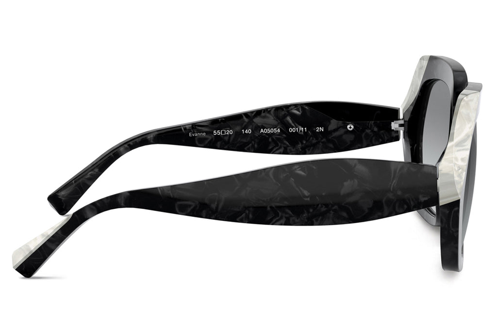 Alain Mikli - Evanne (A05054) Eyeglasses Noir Mikli