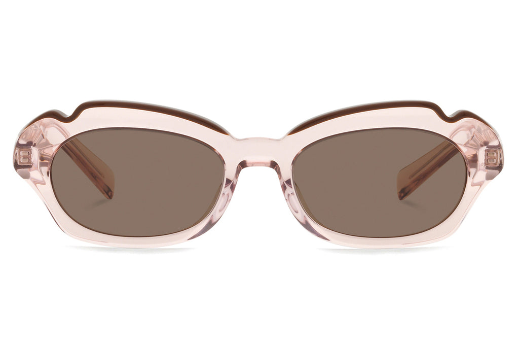Alain Mikli - A05071 Sunglasses Transparent Pink/Brown