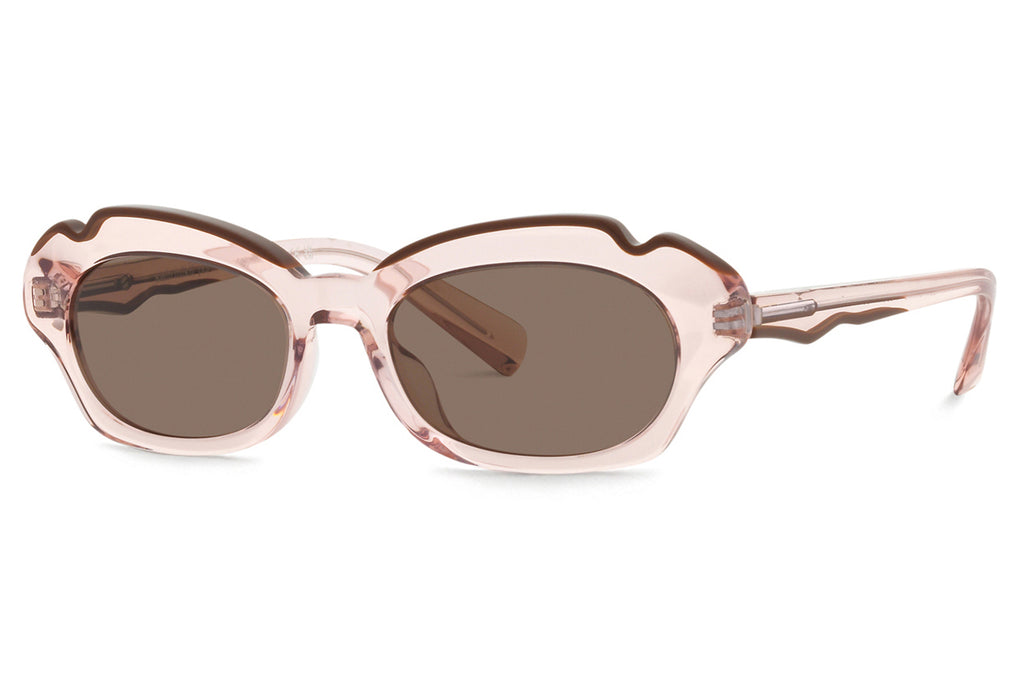Alain Mikli - A05071 Sunglasses Transparent Pink/Brown