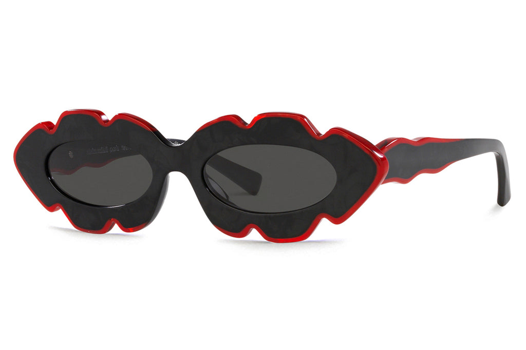 Alain Mikli - A05072 Sunglasses Noir Mikli/Rouge Mikli