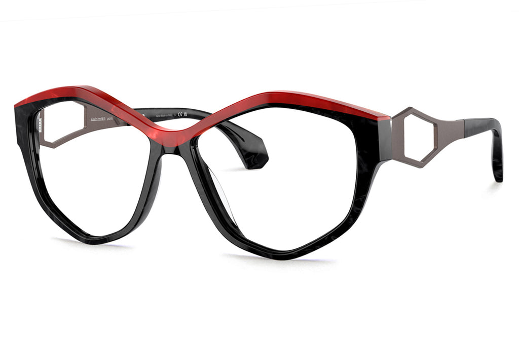 Alain Mikli - A05501 Sunglasses Noir Nacre/Rouge Nacre