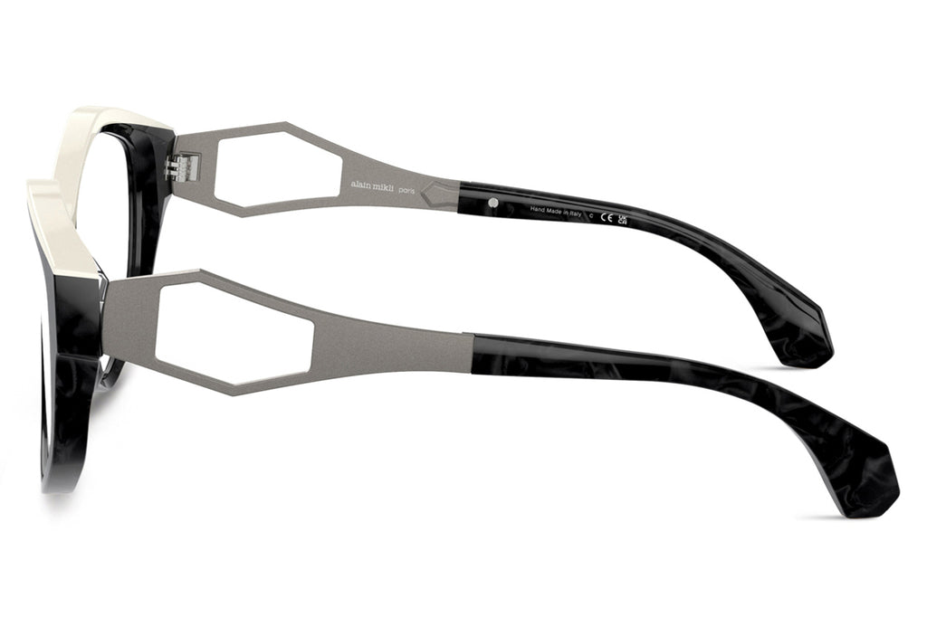 Alain Mikli - A05501 Sunglasses Noir Nacre/White