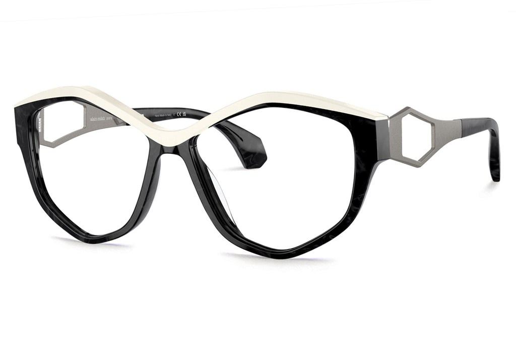 Alain Mikli - A05501 Sunglasses Noir Nacre/White