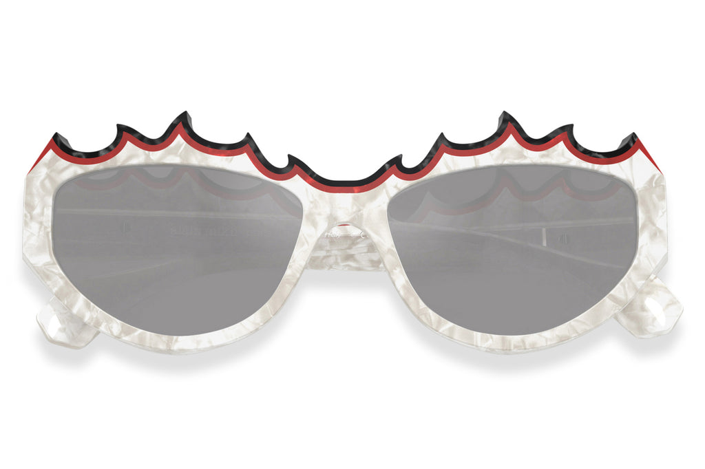Alain Mikli - A05514 Sunglasses White Nacree/Rouge/Noir Nacree