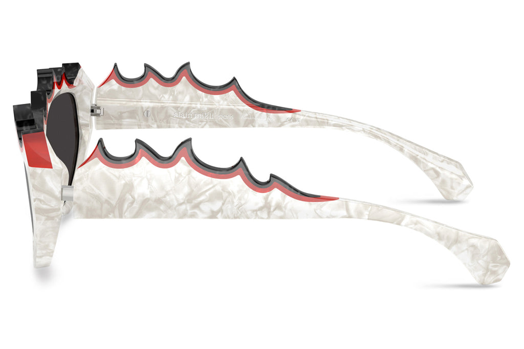 Alain Mikli - A05514 Sunglasses White Nacree/Rouge/Noir Nacree
