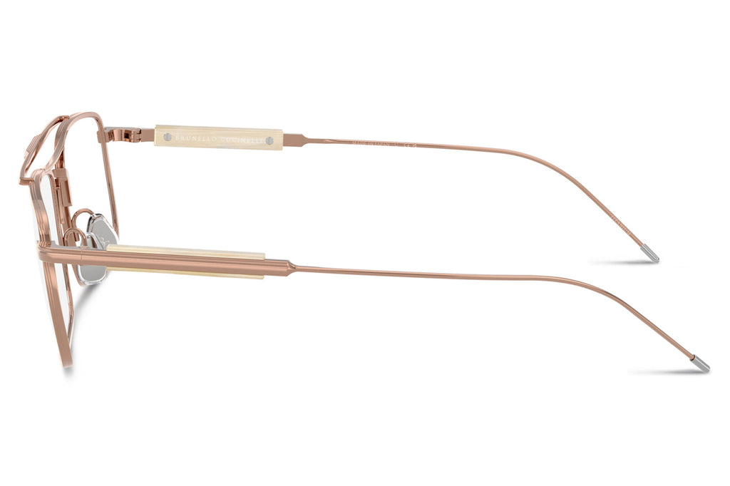 Brunello Cucinelli® BC1006T Eyeglasses - Luxury Eyewear Rose Gold