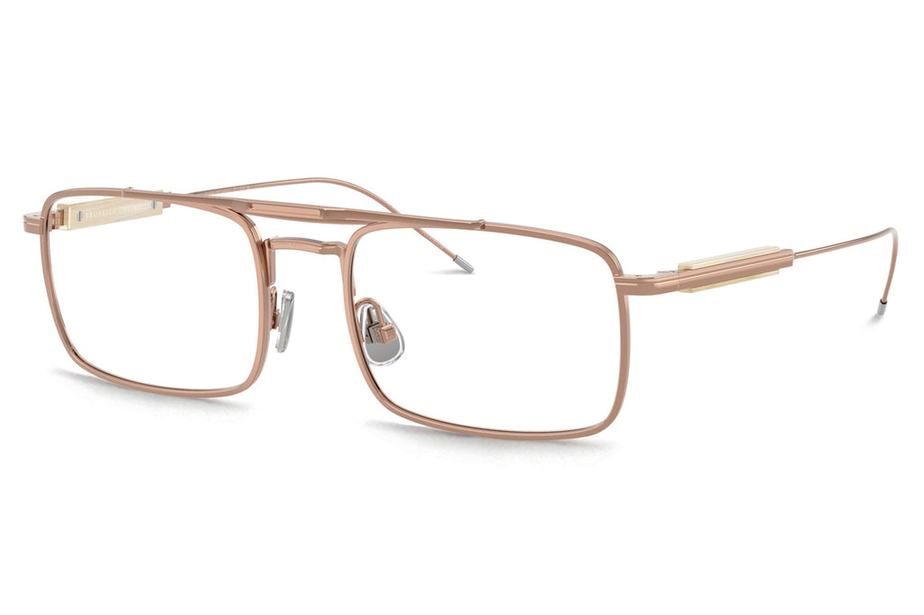 Brunello Cucinelli® BC1006T Eyeglasses - Luxury Eyewear Rose Gold