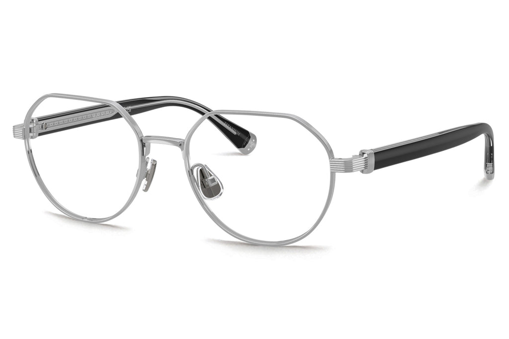 Brunello Cucinelli® BC1007T Eyeglasses - Luxury Eyewear Shiny Silver