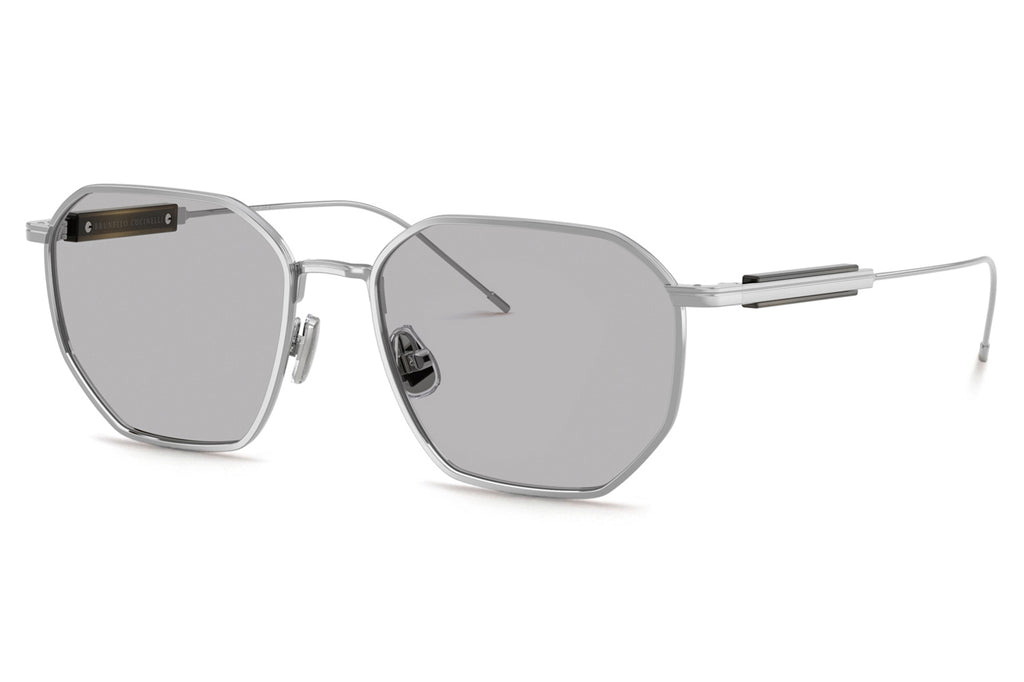 Brunello Cucinelli® BC1010T Sunglasses - Luxury Eyewear Silver